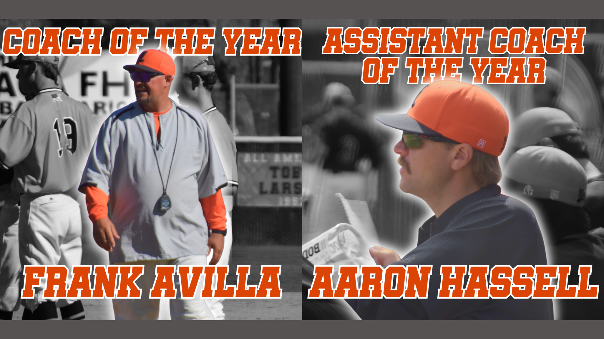 Avilla and Hassell Earn Golden Valley Conference Coaching Honors