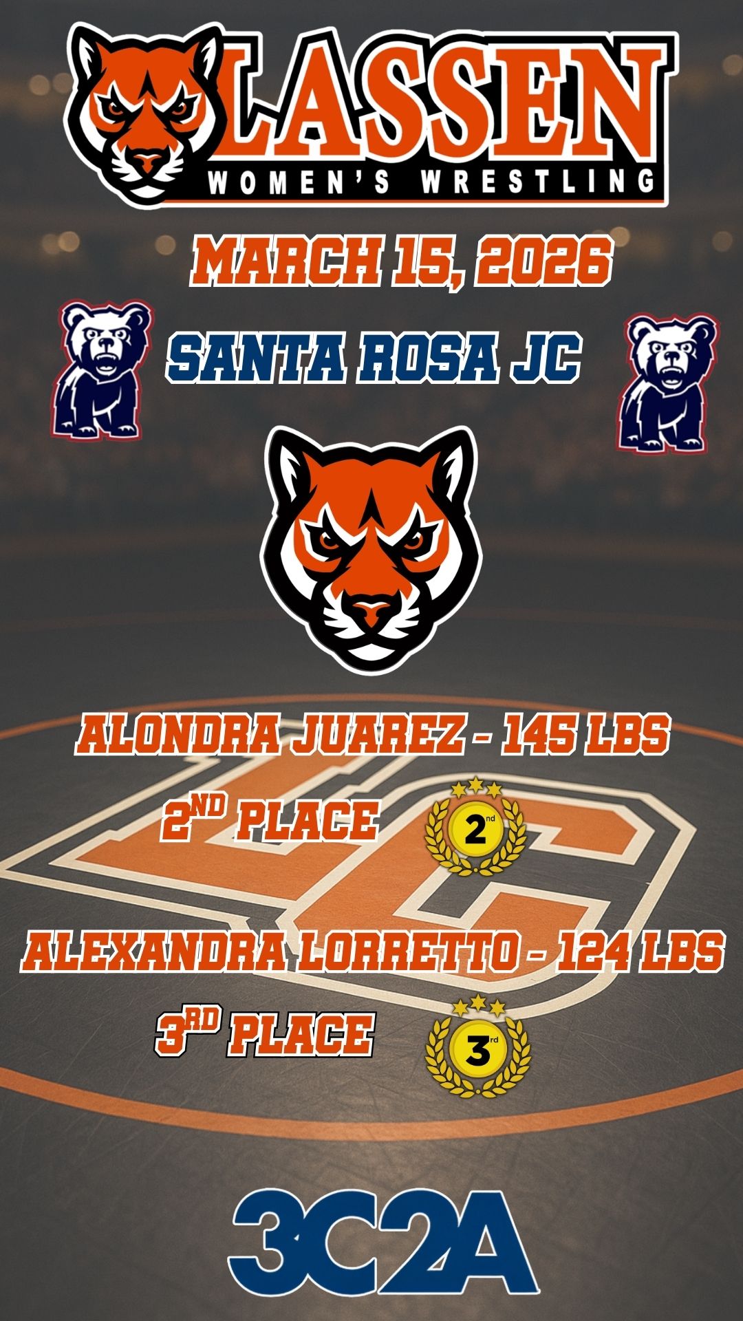 Cougars Earn Podium Finishes at Santa Rosa JC Invitational